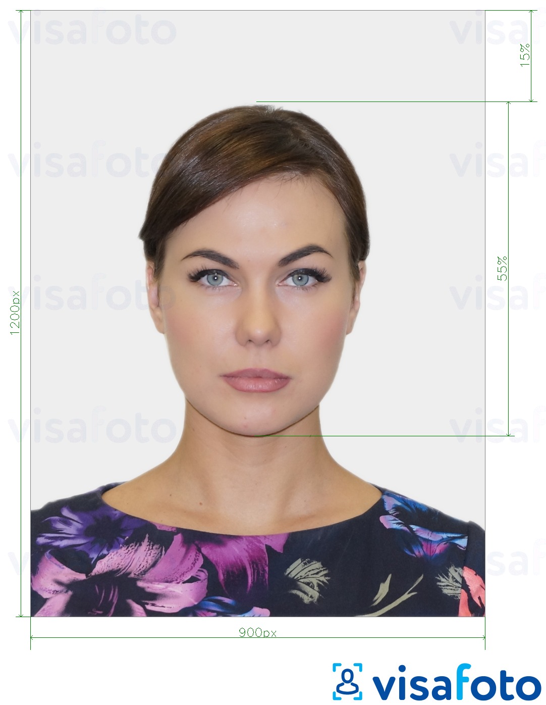 British passport photo size for gov.uk