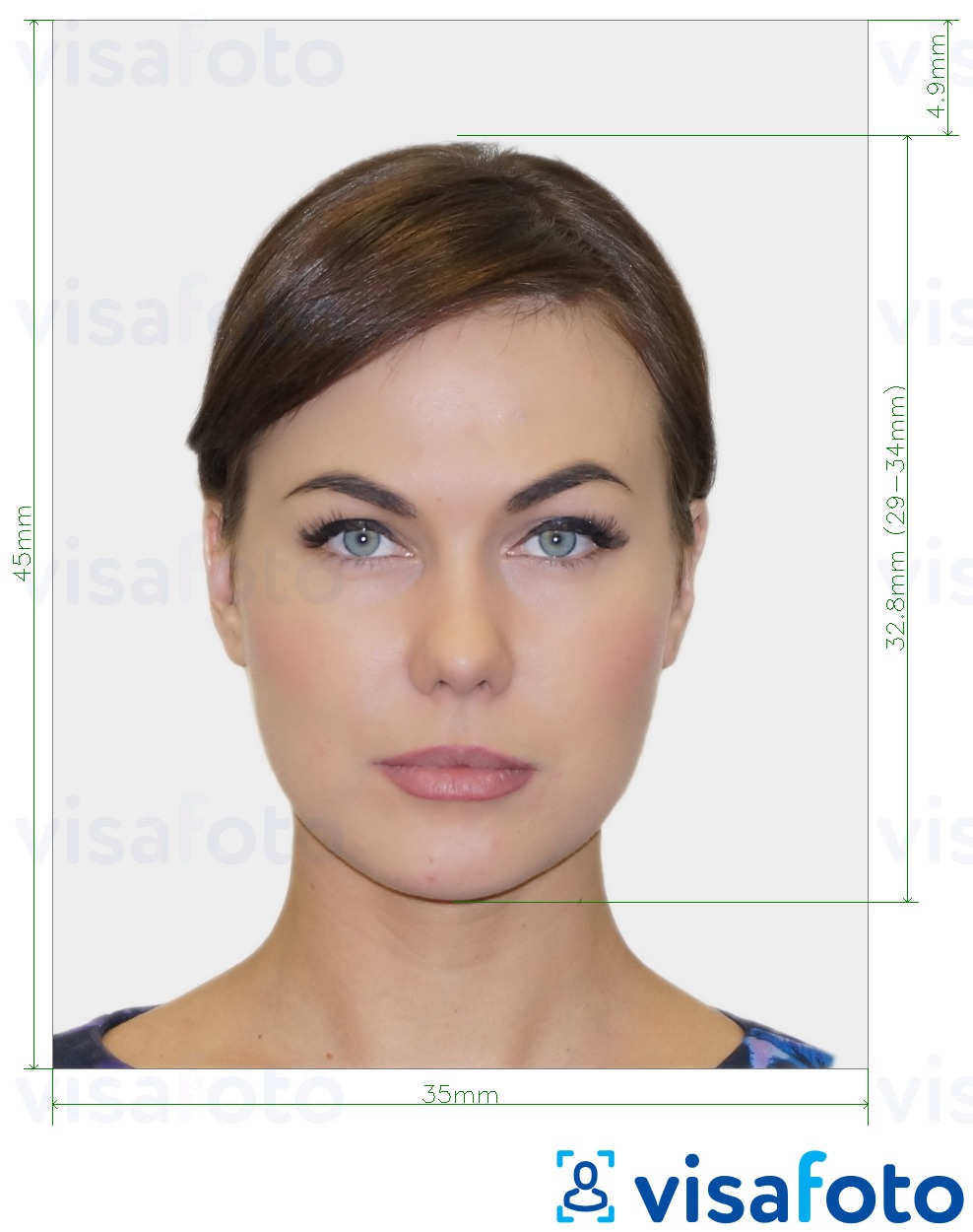 British visa photo example